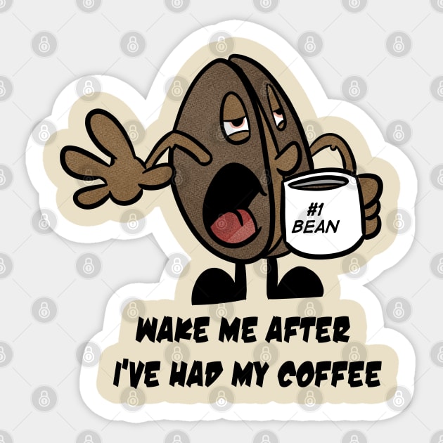 coffee bean Sticker by davidfeci